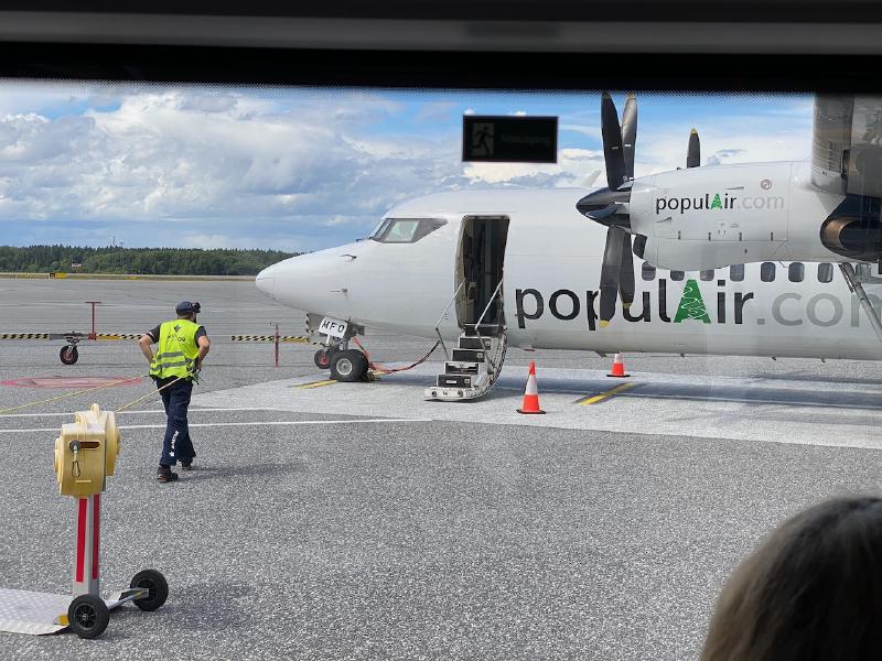 Flugzeug Propellermaschine